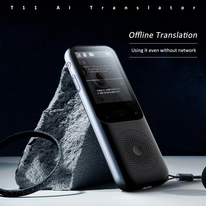 2023 New T11 Portable Audio Translator 138 Language Smart Translator Offline In Real Time Smart Voice AI Voice Photo Translator